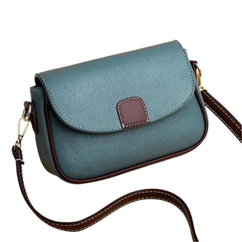 Versatile Women's Flap Shoulder Bag - Small Square Crossbody Style