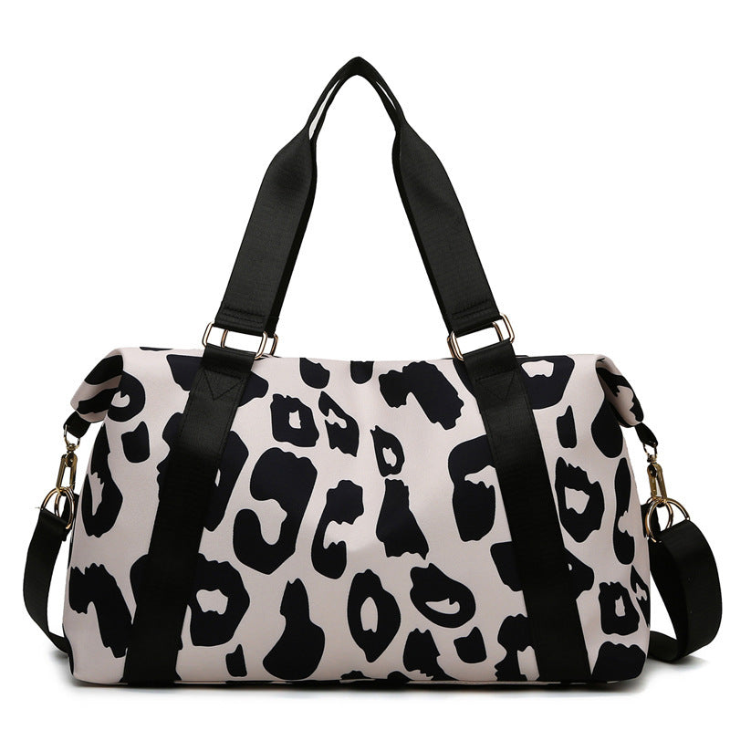 Cow Print Women's Travel Duffel Bag - Spacious & Stylish